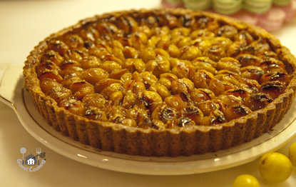 Tarte aux mirabelles chez GuestCooking